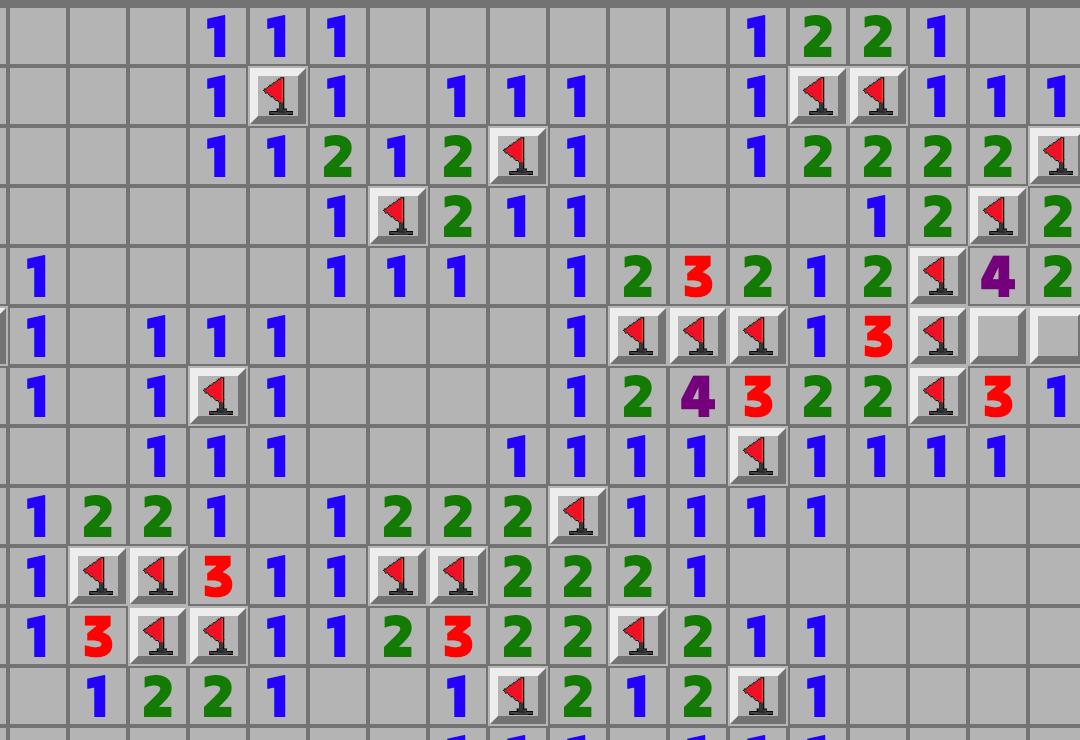 Minesweeper rules